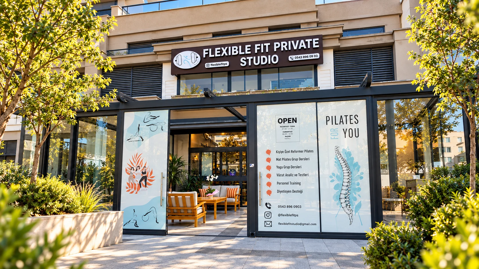Flexible Fit Private Studio dış cephesi
