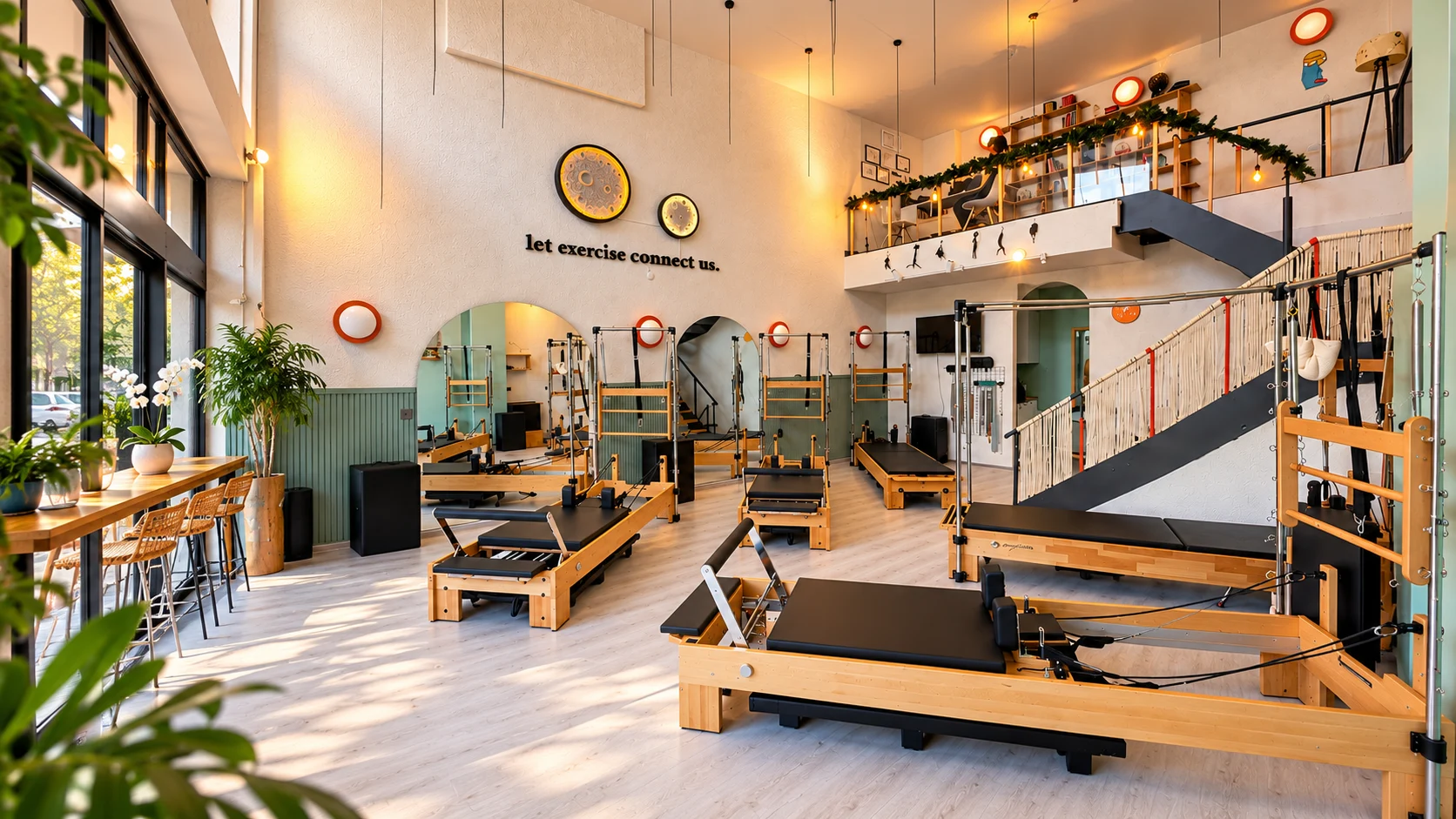 Flexible Fit Private Studio reformer pilates alanı